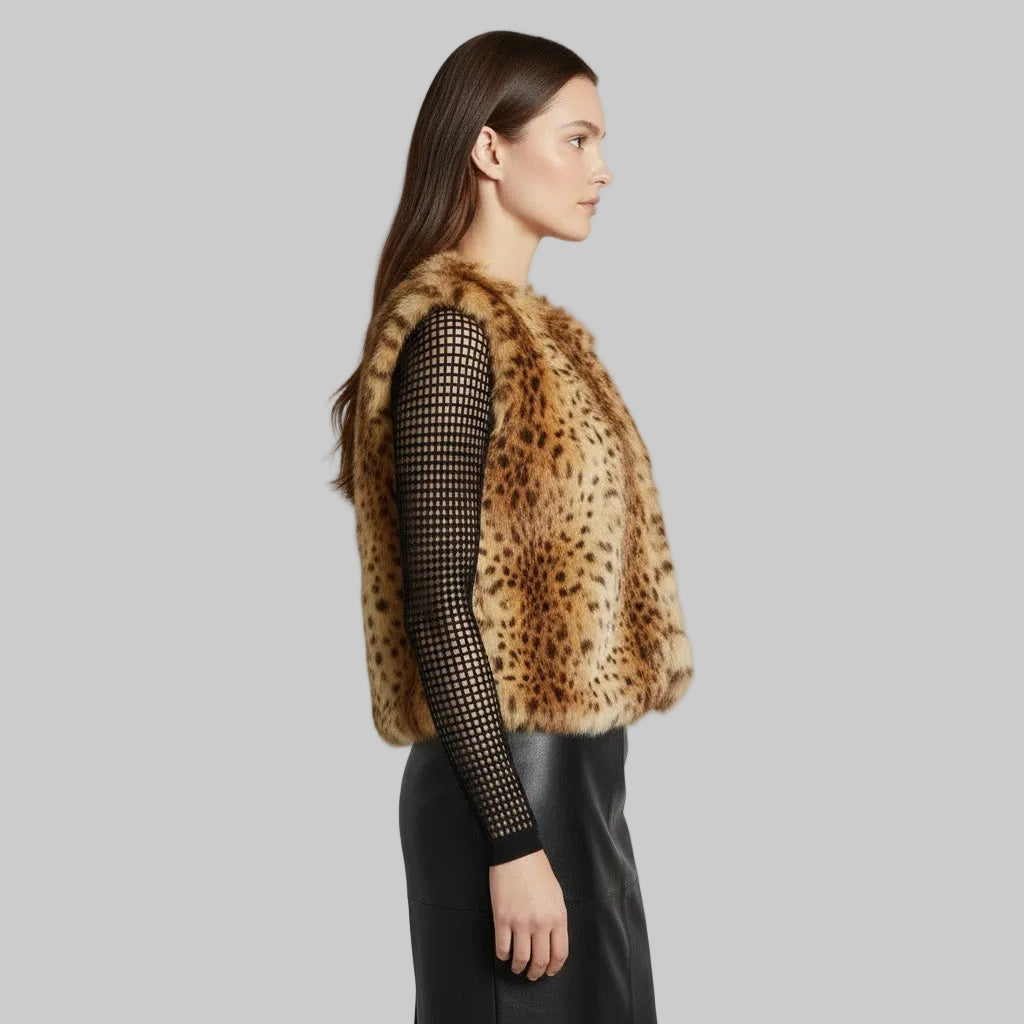 Women's Faux-Fur Vest