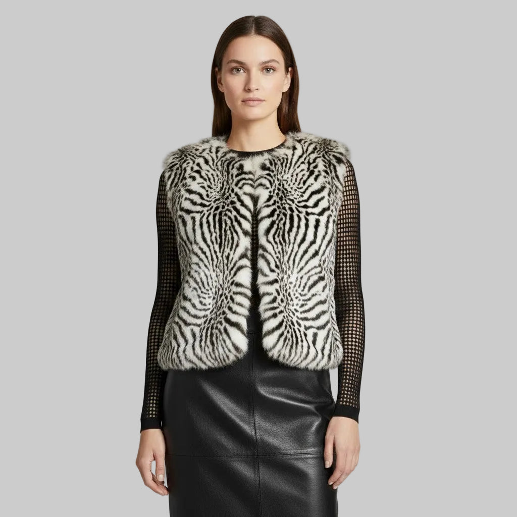 Women's Faux-Fur Vest
