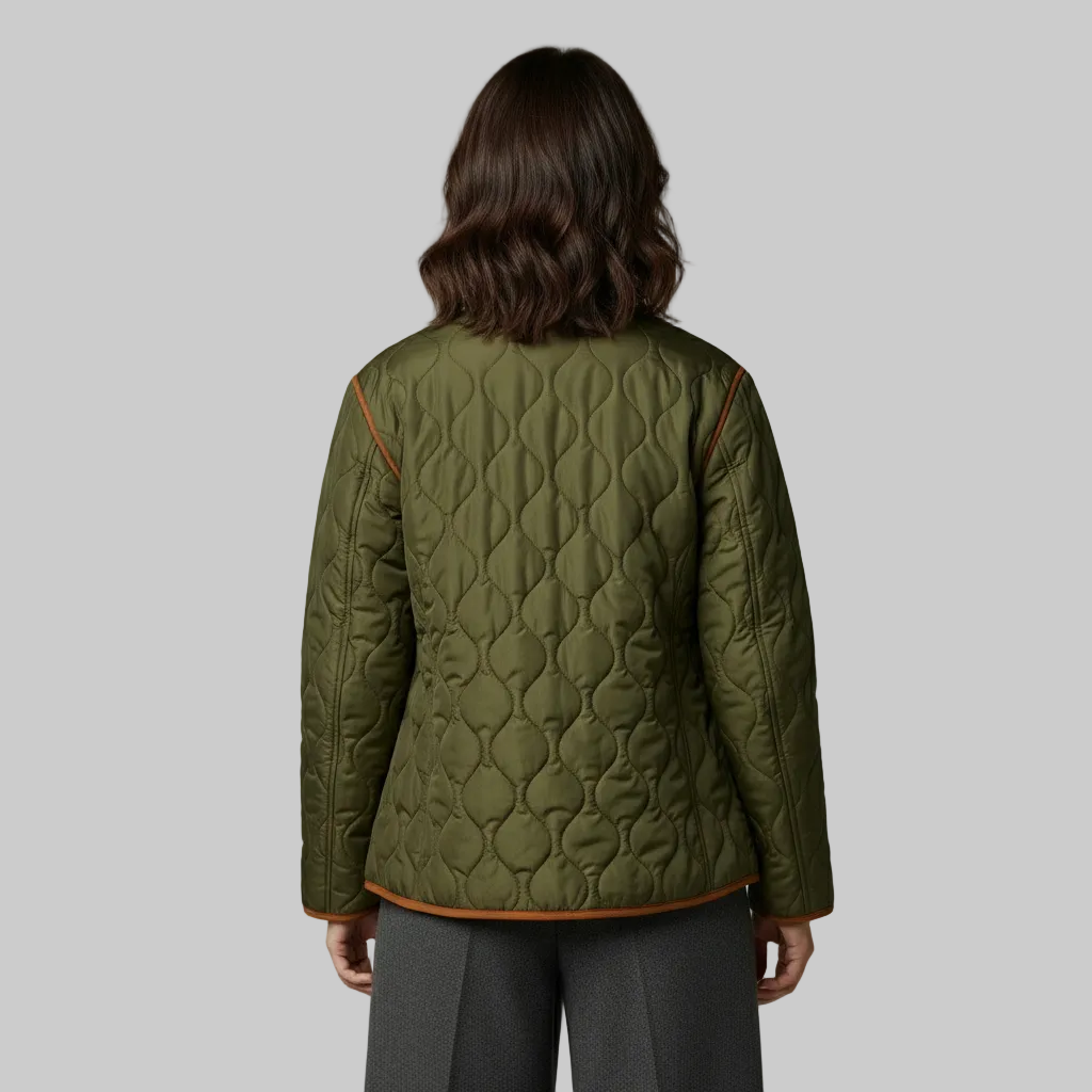 Women's Quilted Trim Jacket
