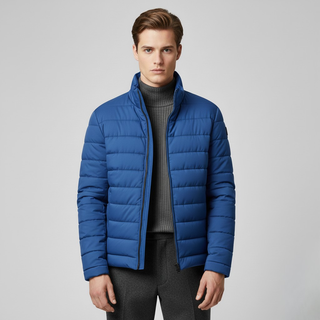 Men's Quilted Puffer Jacket