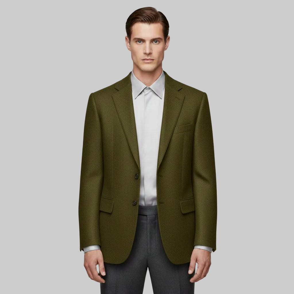 Men's Tailored Two-Button Blazer
